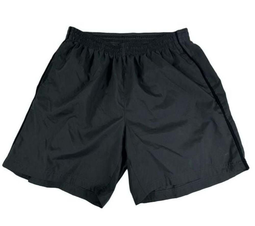 Adidas Running Shorts Grey Black Men's Size Large 7"